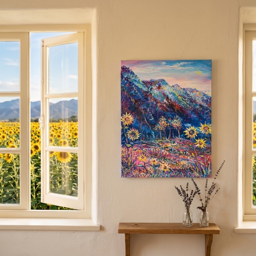 "Abundance" Original Oil on Birch Ani Eastwood