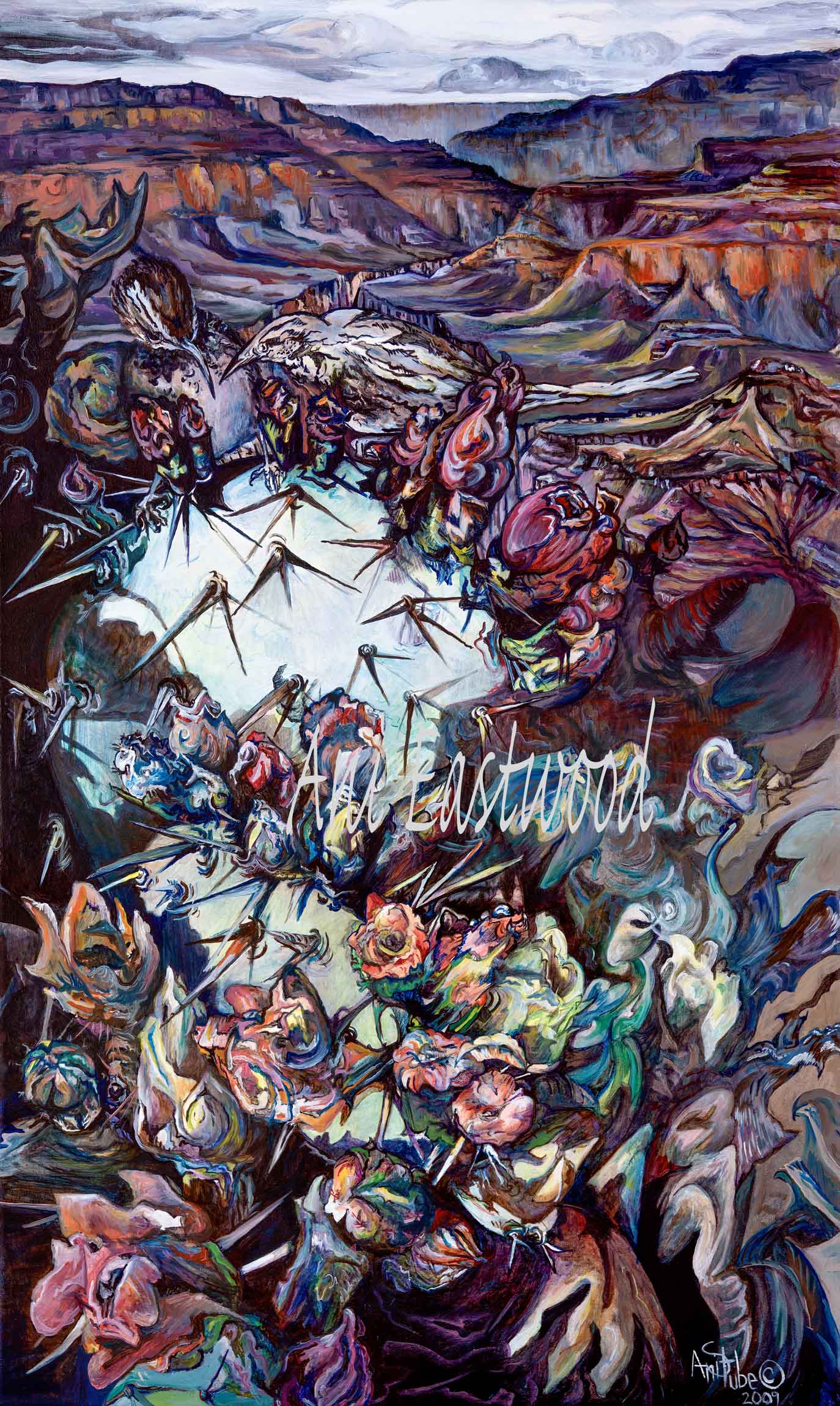 "Canyon Wren" 2009 Ani Eastwood Original available