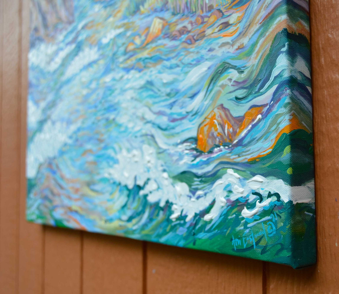 "Crystal Rapid, Grand Canyon" 2009 Ani Eastwood Original Available