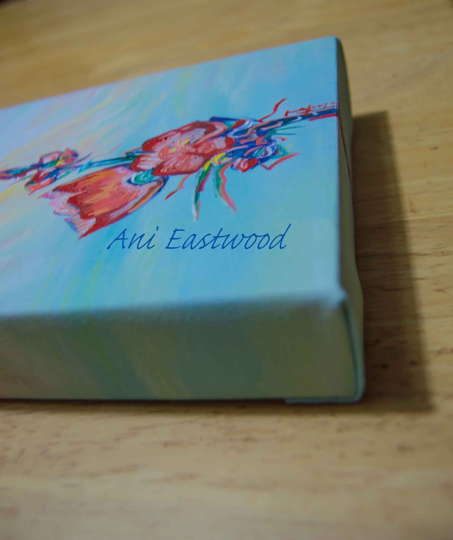 "Globemallows in the Houserock Valley" 2019 Ani Eastwood, 1st limited edition canvas available