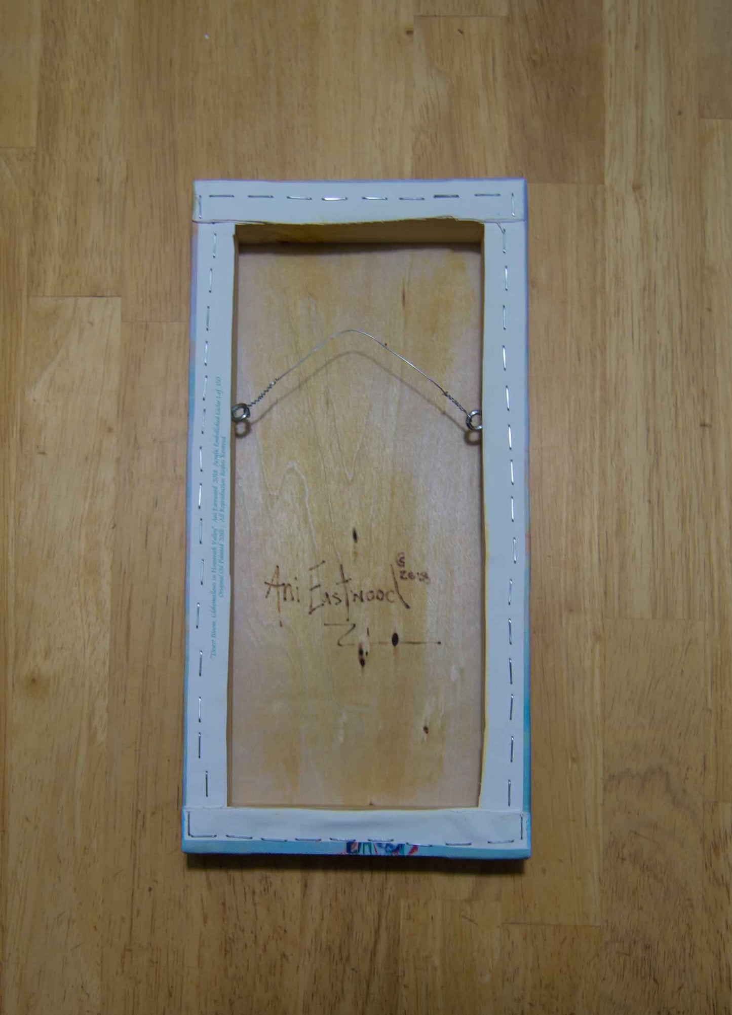 "Globemallows in the Houserock Valley" 2019 Ani Eastwood, 1st limited edition canvas available