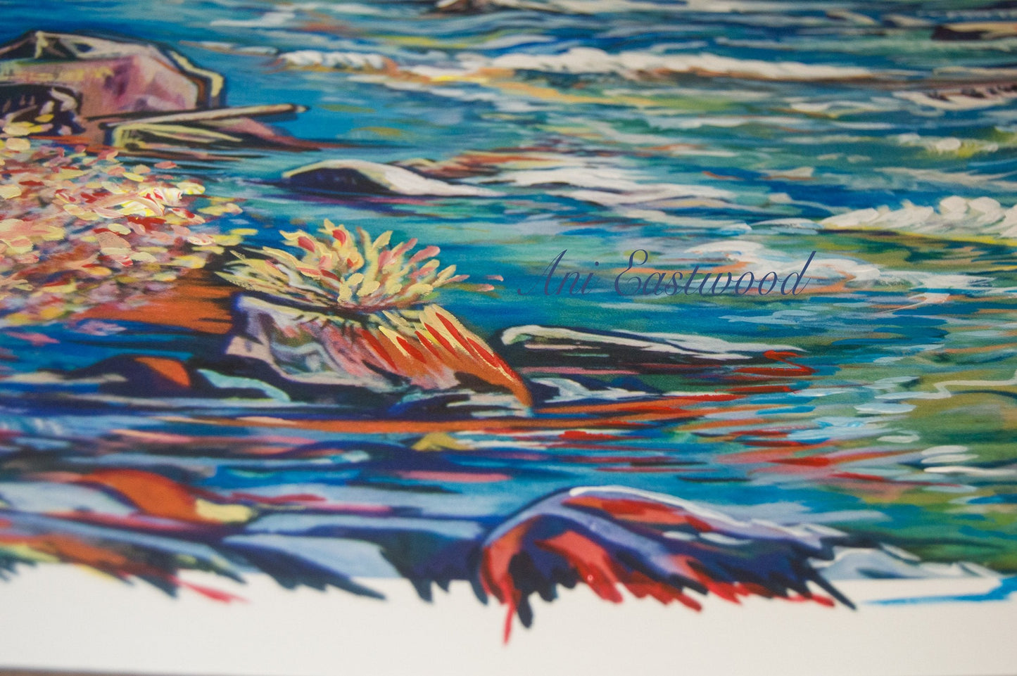 "Fall Light on the Dogwoods" 20"x30" Limited Edition Canvas