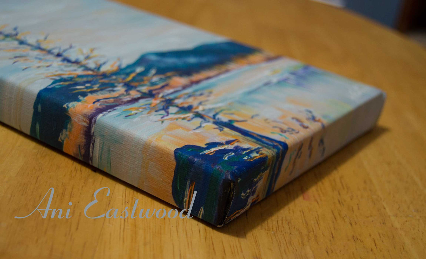 "Larch on Seeley Lake, Montana" 2019  Ani Eastwood