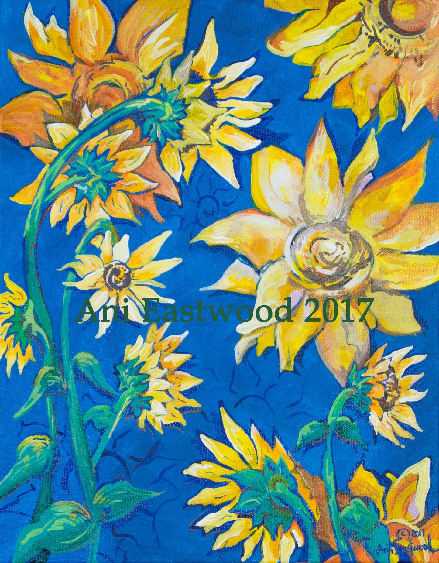 "End of Summer" 2016 Ani Eastwood Original and Giclees