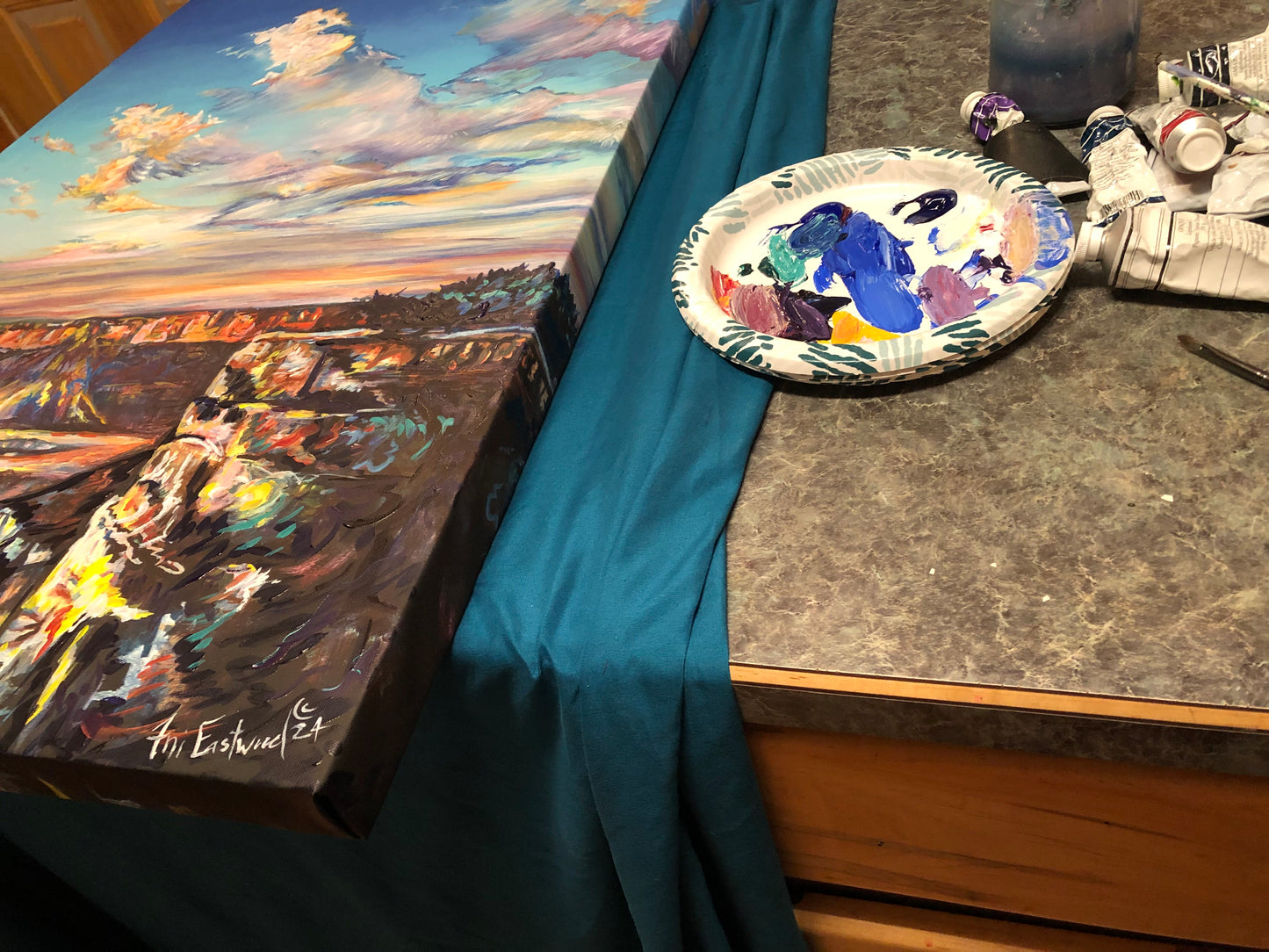 "Cape Royal Looking South, North Rim of the Grand Canyon" 2009 Ani Eastwood