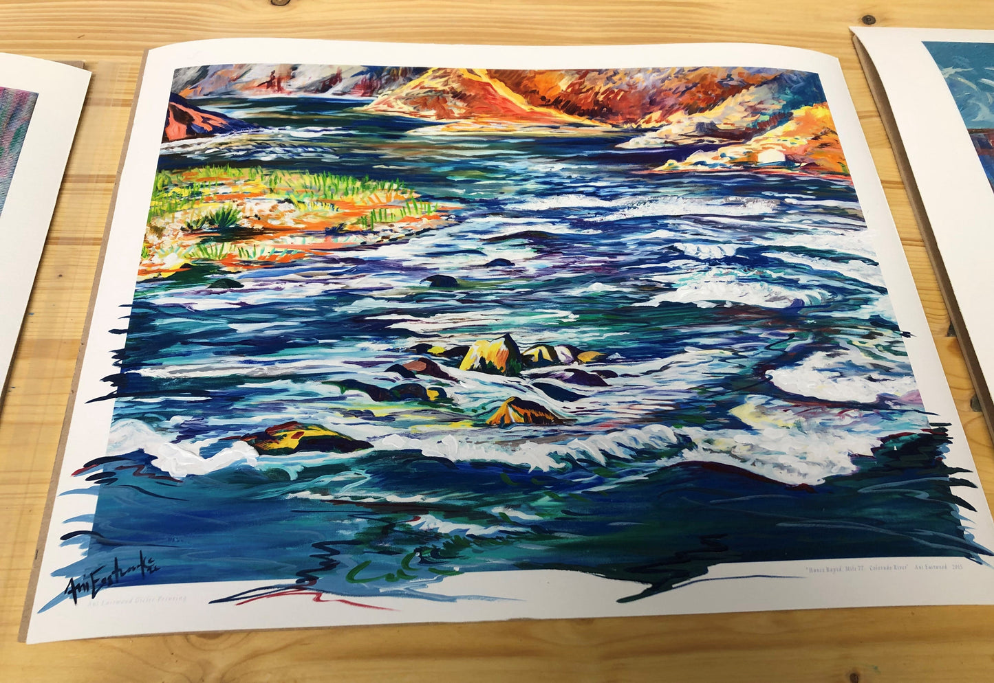 "Hance Rapid, Grand Canyon" 2005 Ani Eastwood