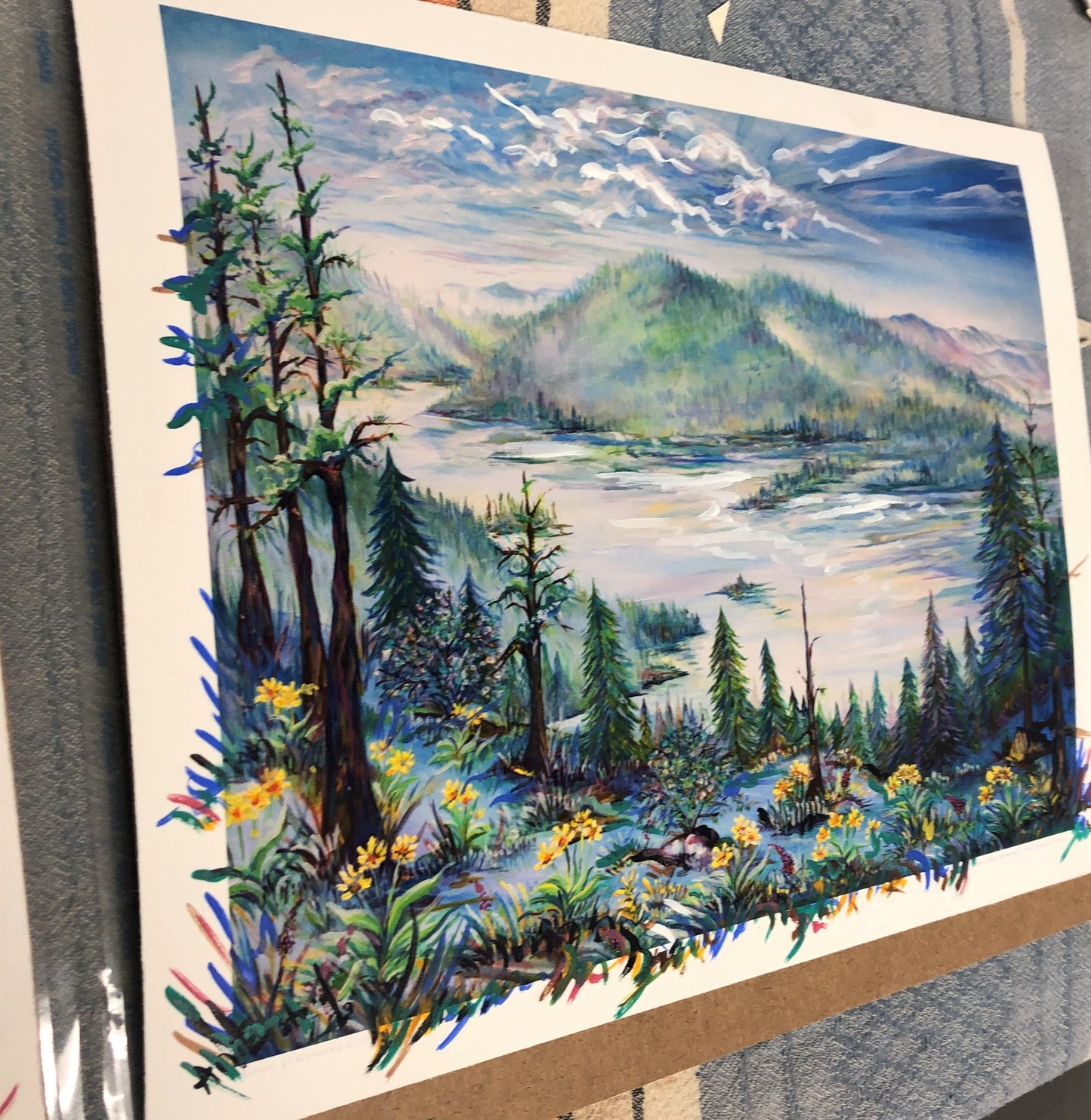 "Salmon Lake, Montana" 2017 Ani Eastwood