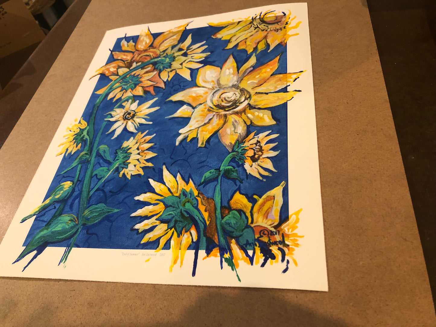 "End of Summer" 2016 Ani Eastwood Original and Giclees