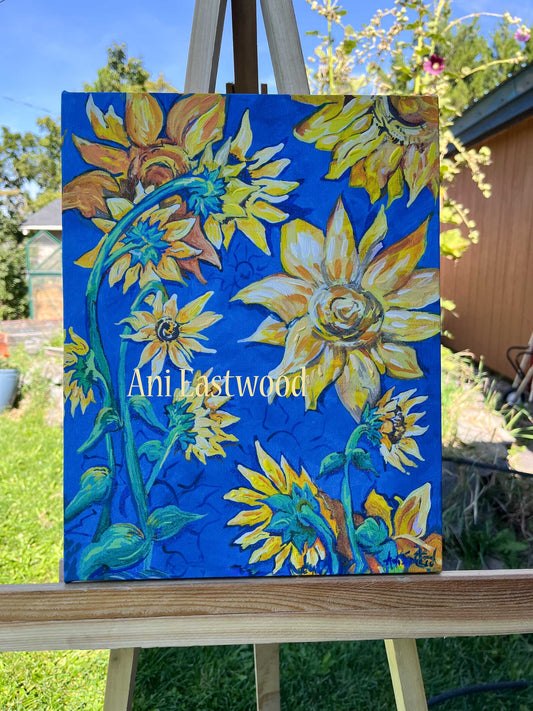 "End of Summer" 2016 Ani Eastwood Original and Giclees