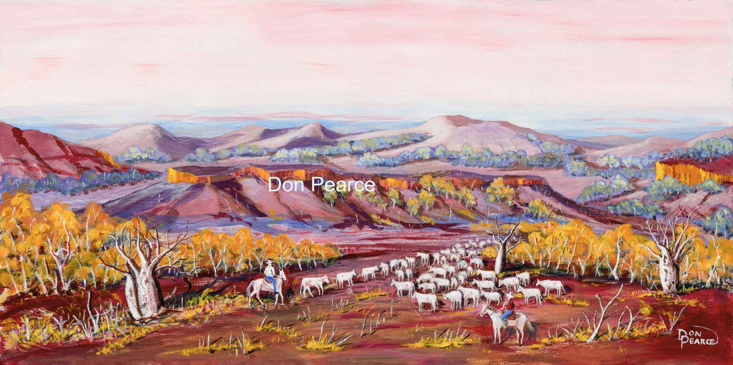 "Kimberley Drovers" Don Pearce 2024