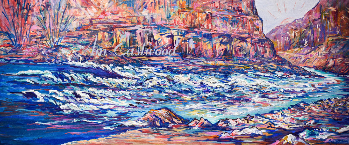 "North Canyon Rapid, Grand Canyon" 2021 Ani Eastwood
