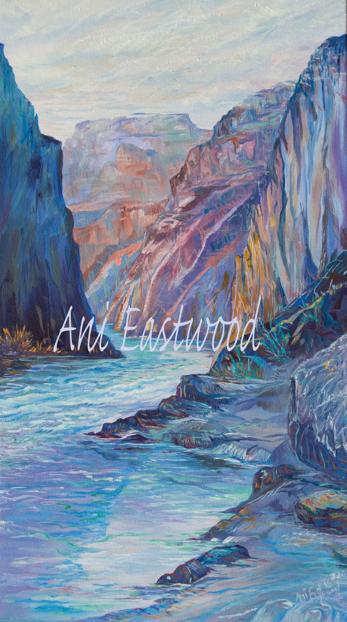 "Schist, Grand Canyon" 2019 Ani Eastwood