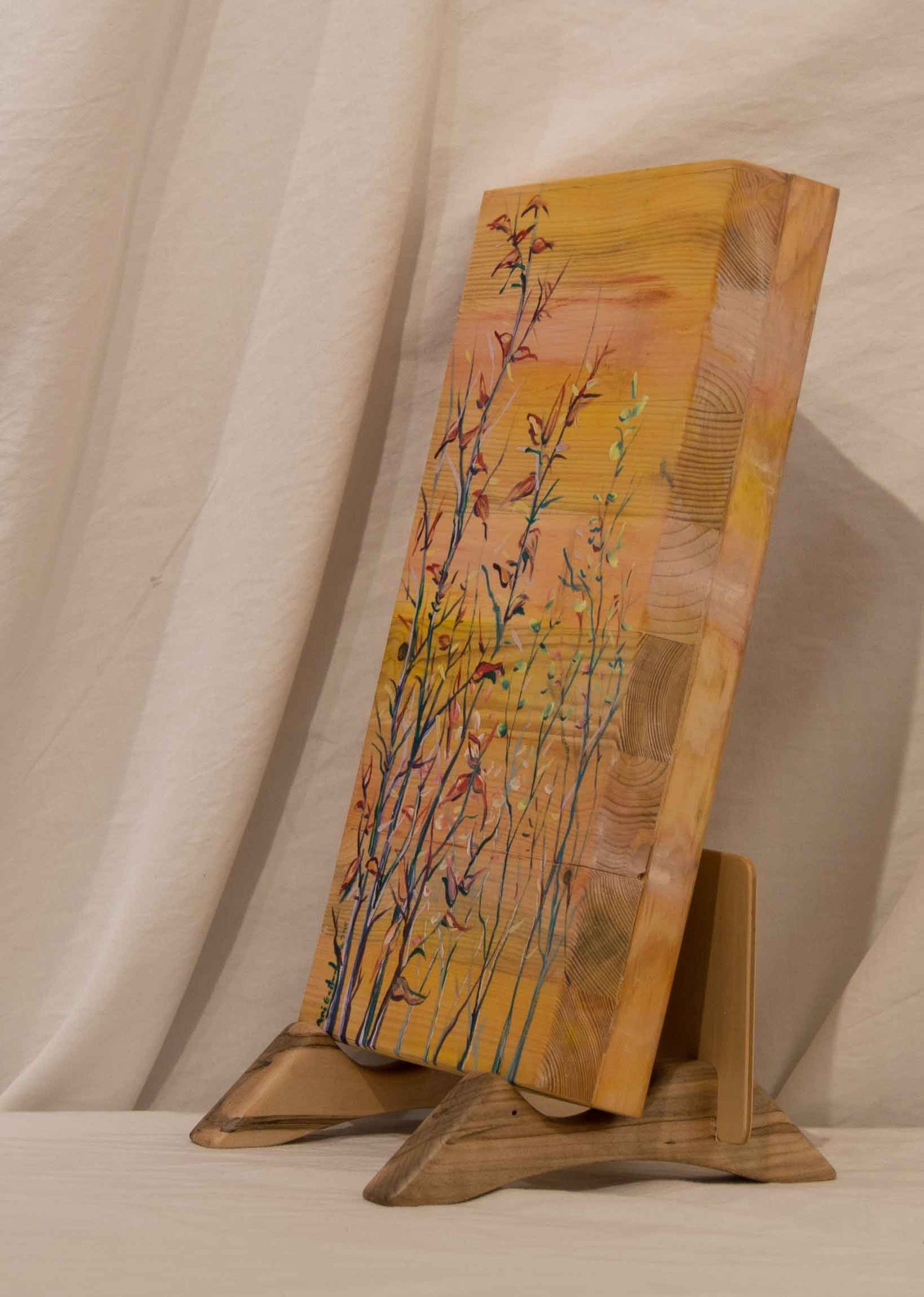 "Dogwood" Oil on Pine 2019 Ani Eastwood,