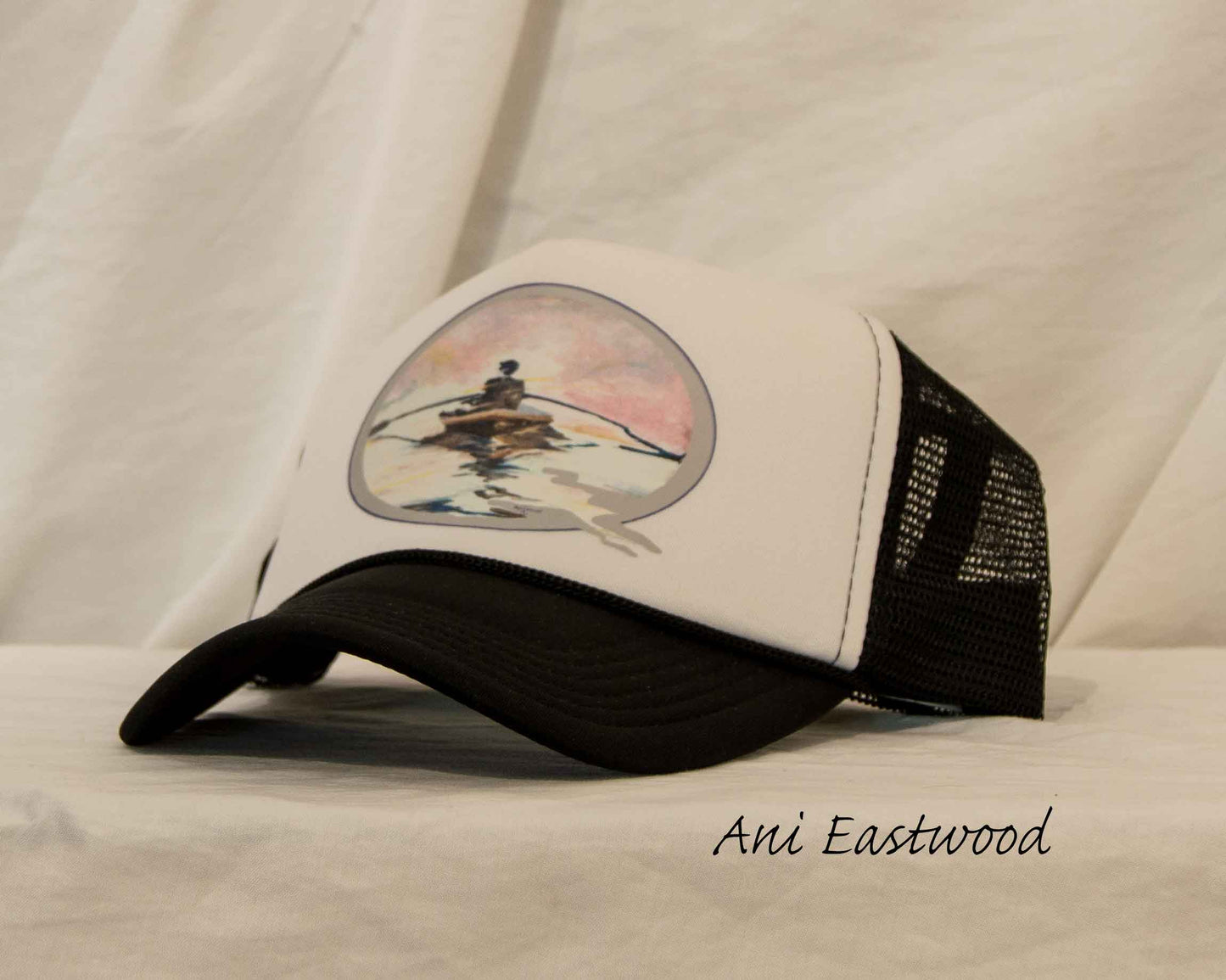 Boatman River Trucker Hat, Ani Eastwood