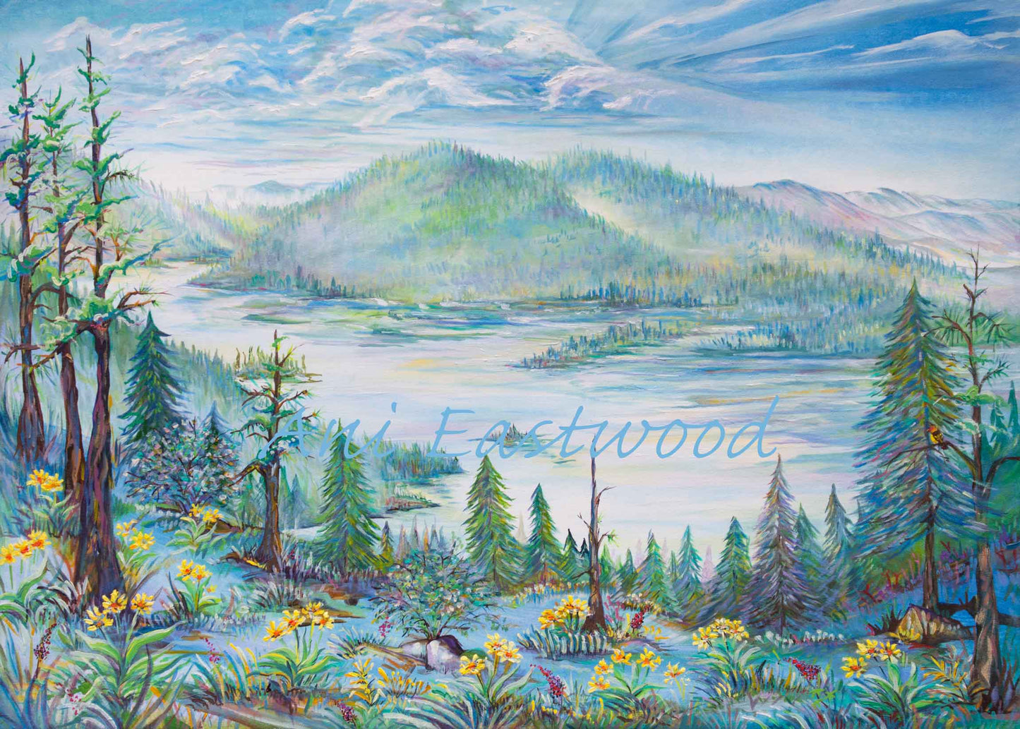 "Salmon Lake, Montana" 2017 Ani Eastwood