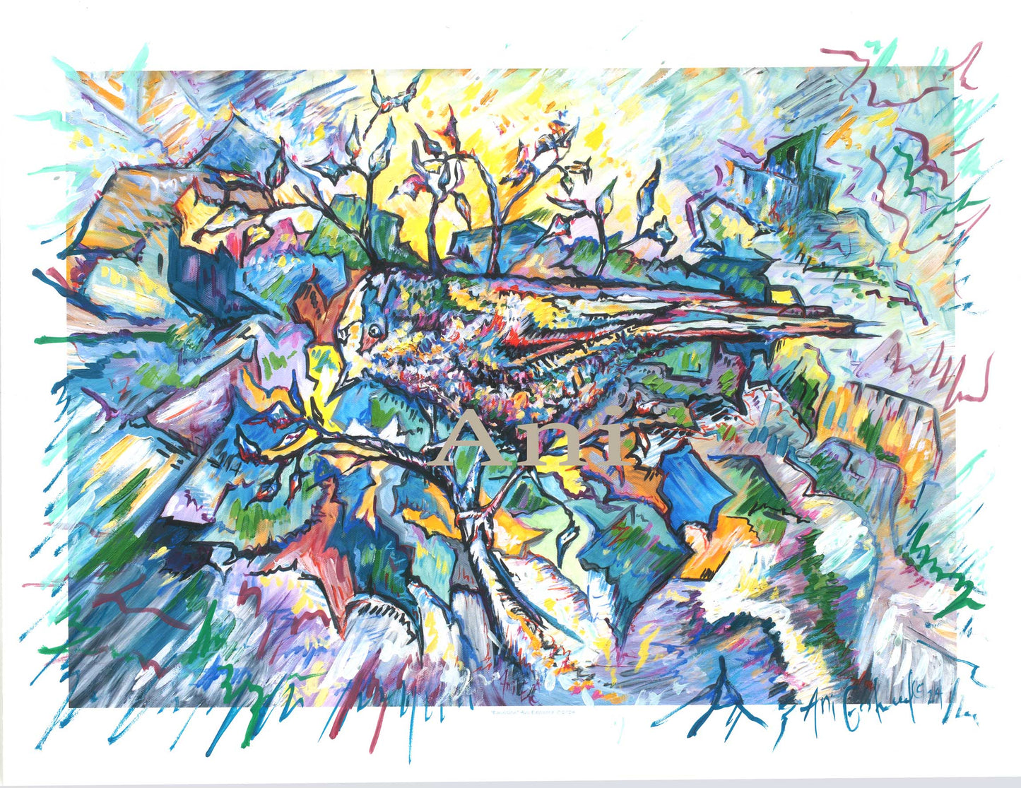 "Emulsion" Oil by Ani Eastwood 2024