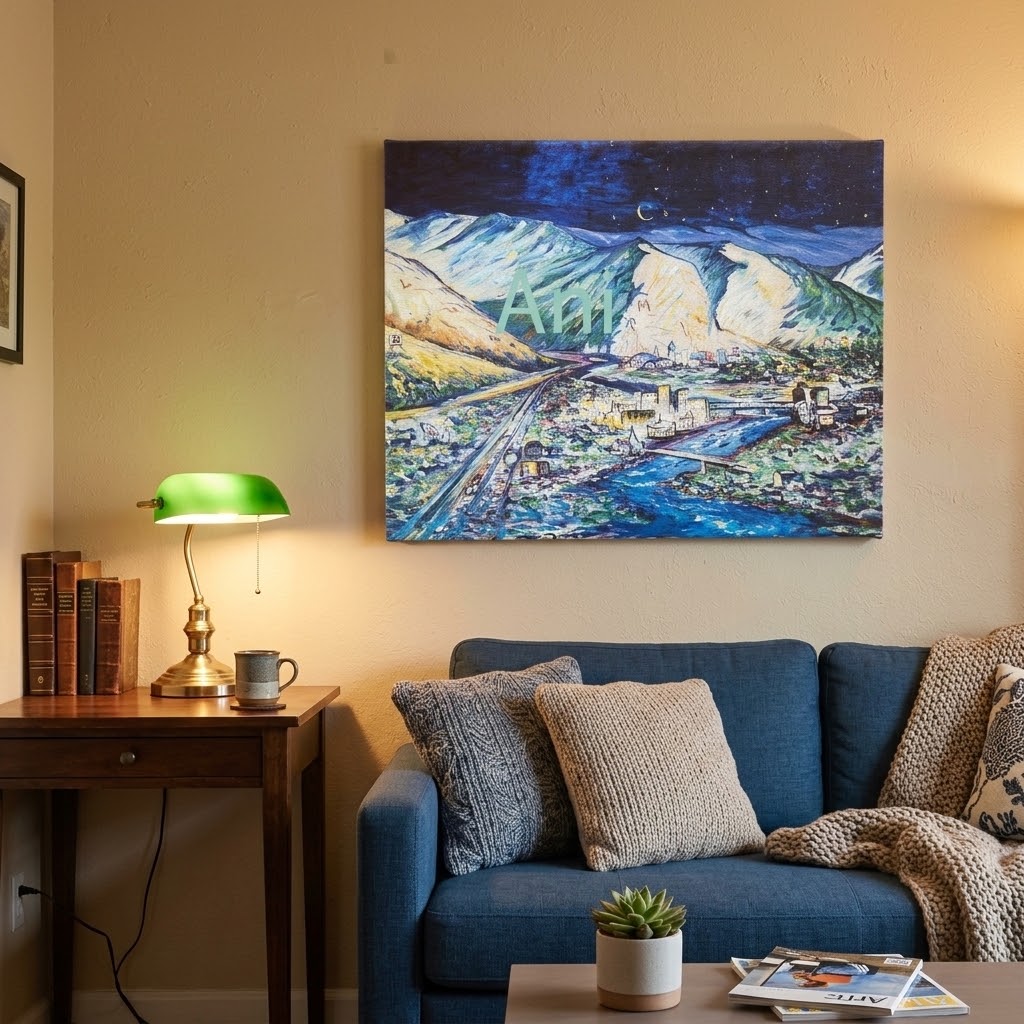 "Starry Nights Missoula, Montana"  2021 Ani Eastwood