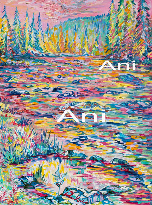 "Burn" Original Oil on Canvas Ani Eastwood