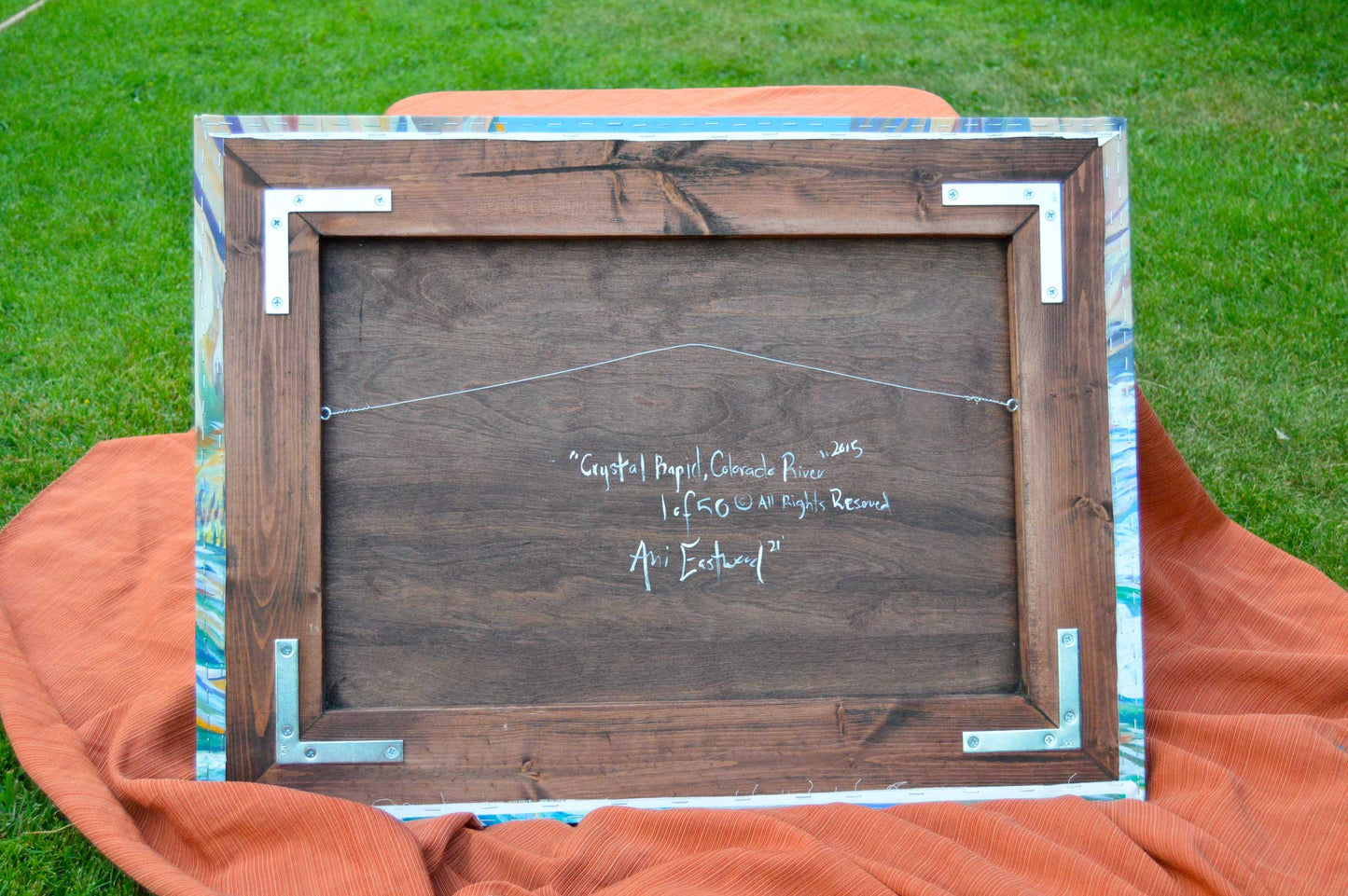 "Crystal Rapid, Grand Canyon" 2009 Ani Eastwood Original Available