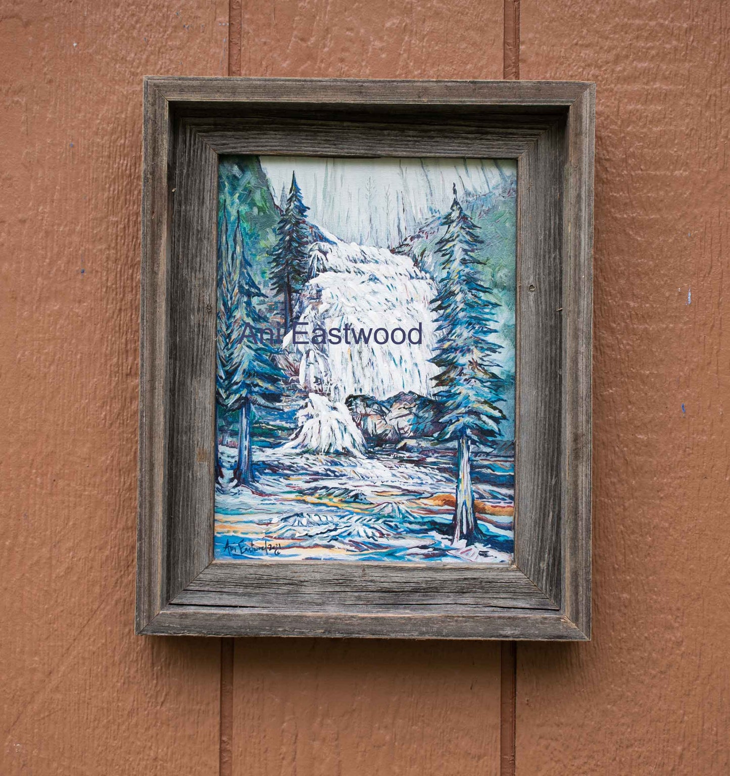 "Morrel Falls, Montana" 2021 Ani Eastwood