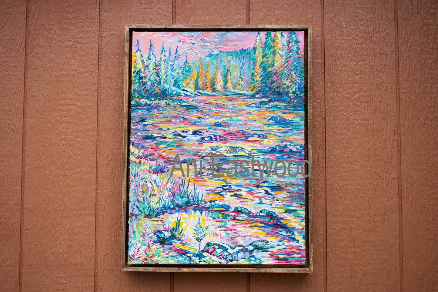 "Burn" Original Oil on Canvas Ani Eastwood