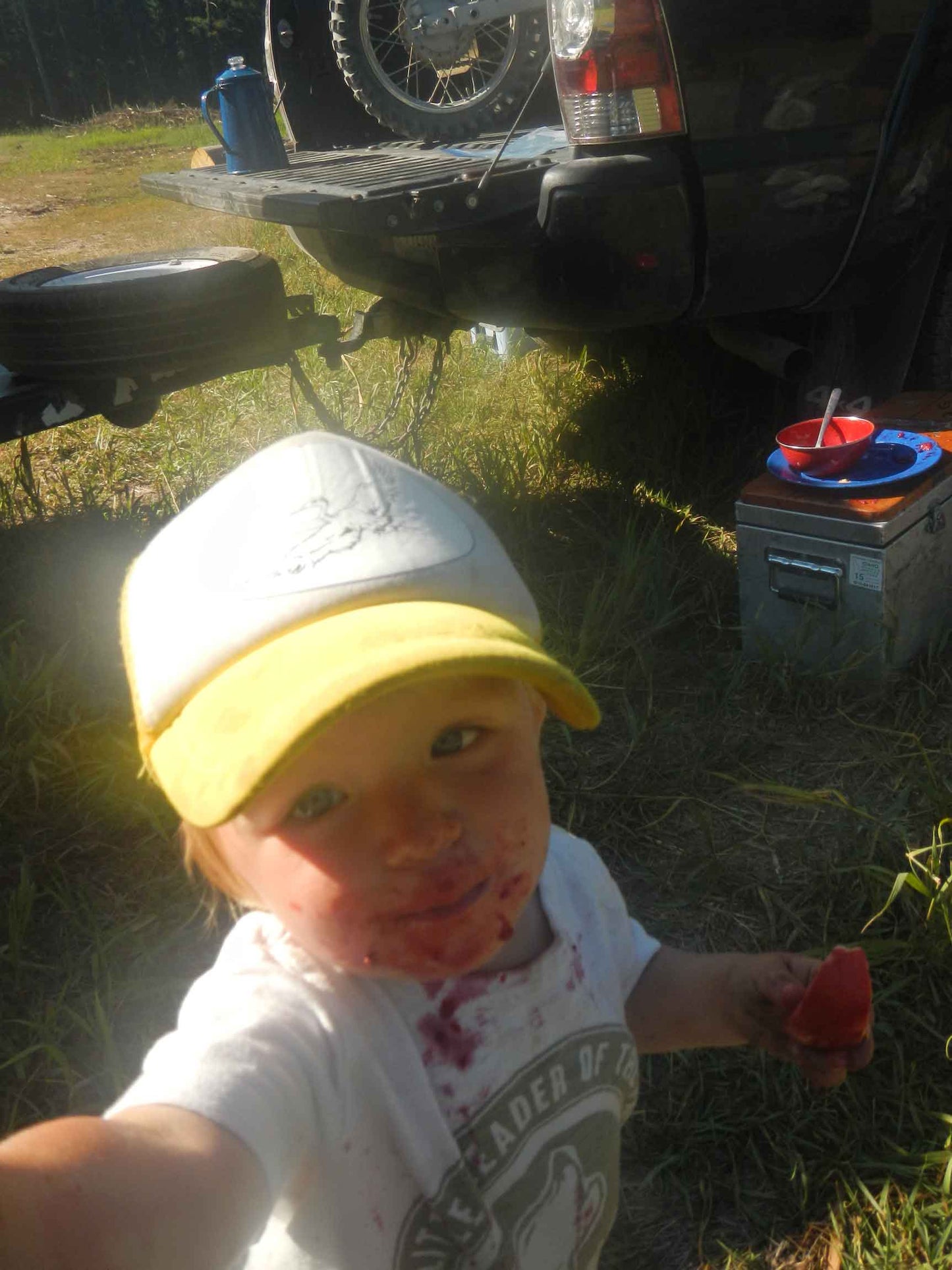 Baby/ Toddler Heron Trucker Hat
