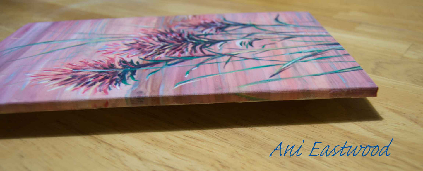 "Indian Paintbrush" Oil on Pine 2019 Ani Eastwood, Original
