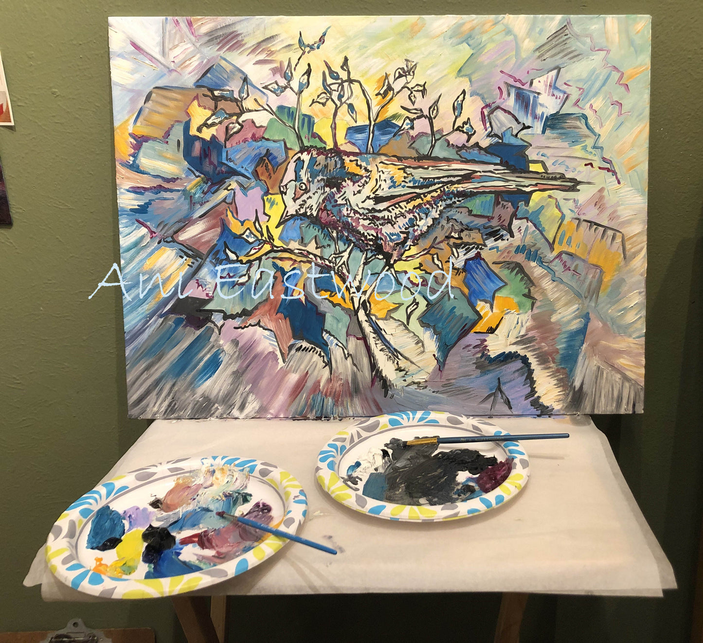 "Emulsion" Oil by Ani Eastwood 2024