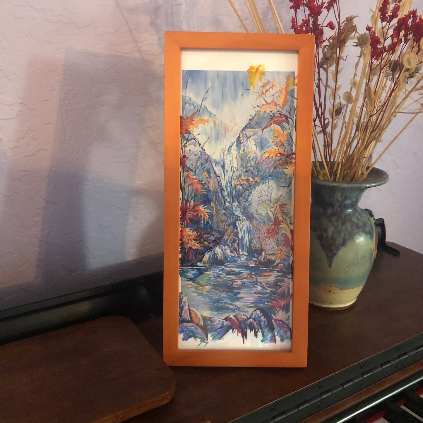 small hand painted archival Giclee 4x10s, Ani