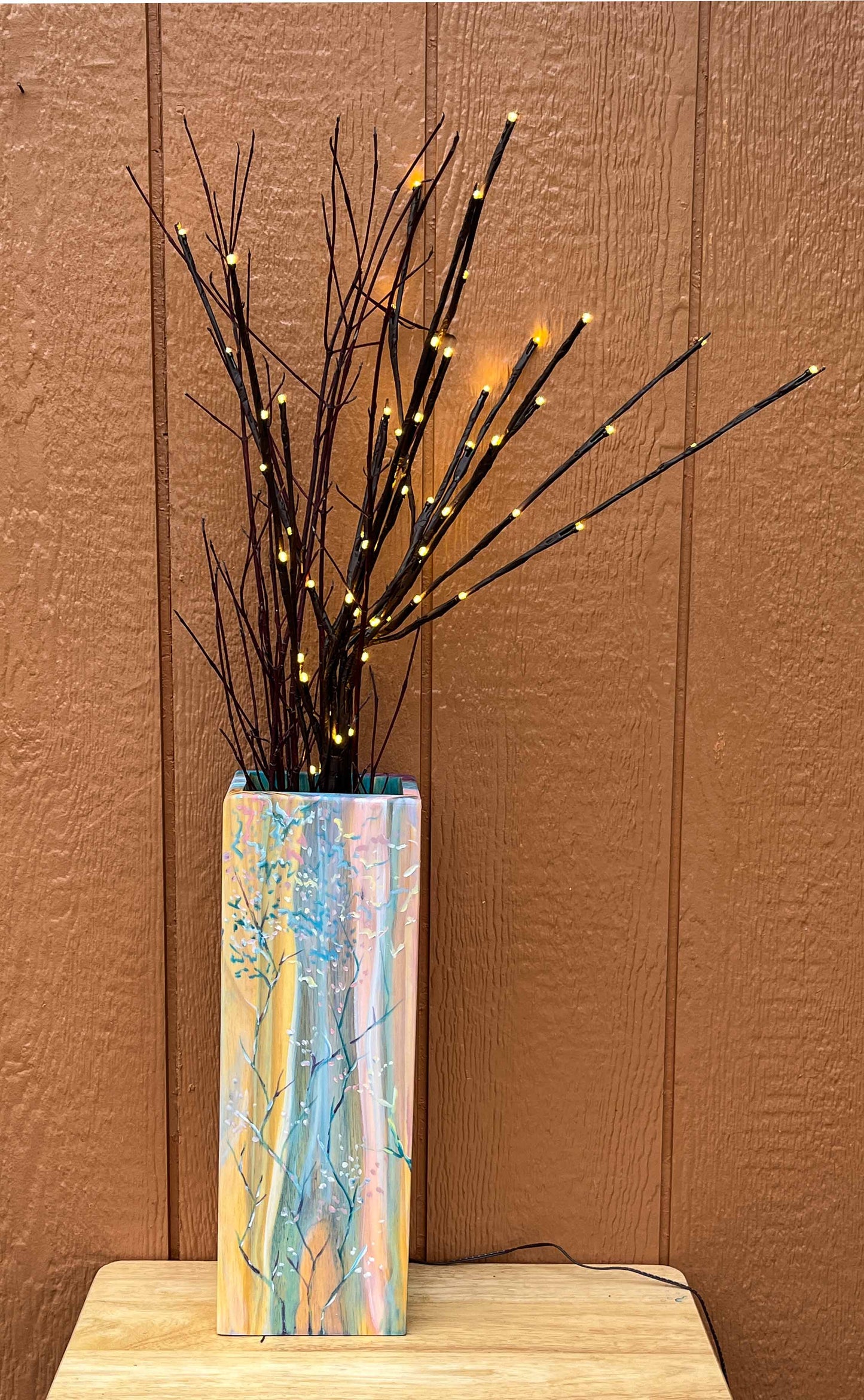 Dogwood Branches Plug In Lamp 2, Ani Eastwood