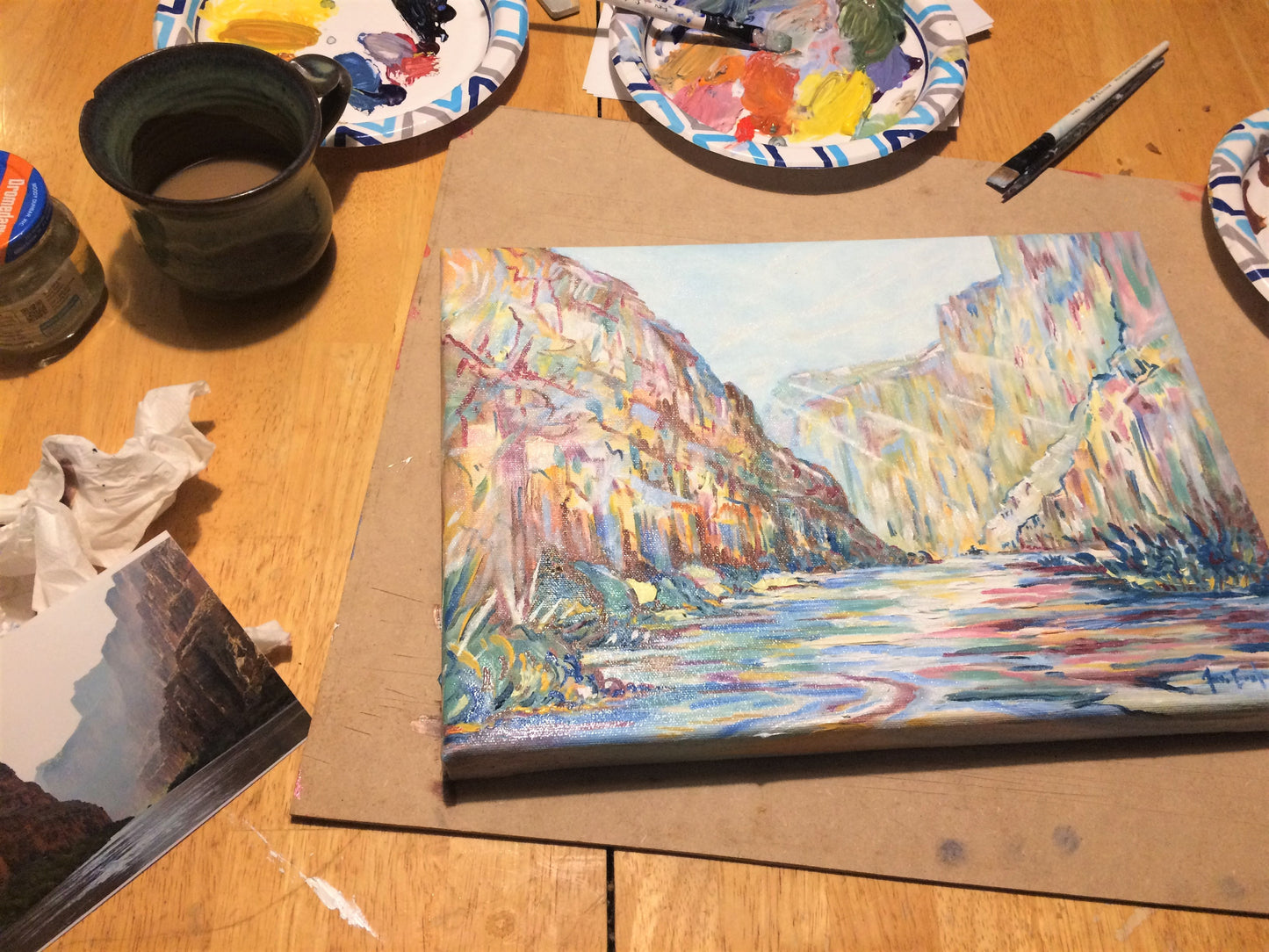 "Sunrise in the Canyon"  Ani Eastwood