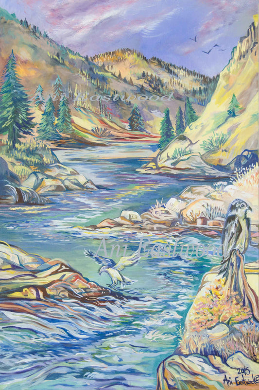 "Fishing Osprey" 2014 Ani Eastwood