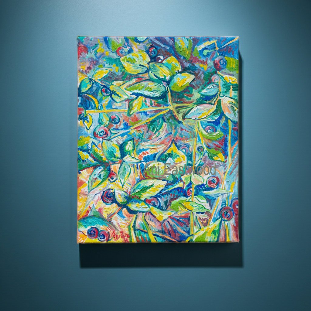 "Huckleberry"  2026 Ani Eastwood Original and Giclees