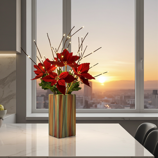 Dogwood Branches Plug In Lamp, Ani Eastwood