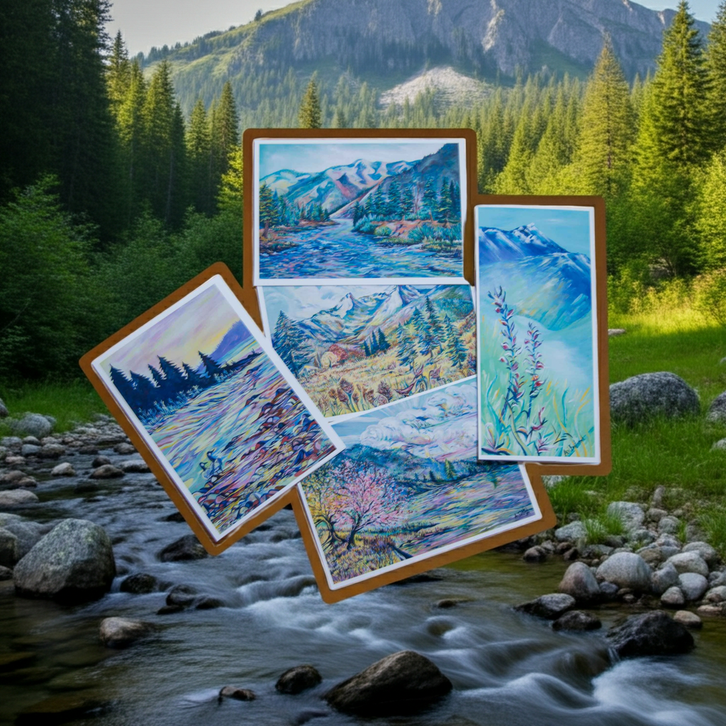 Montana Landscapes Card Assortment Pack, Ani Eastwood