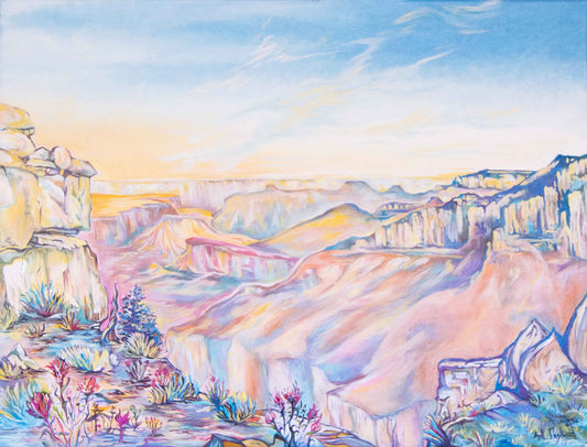 "Saddle Canyon Overlook, Grand Canyon"  Ani Eastwood 2012