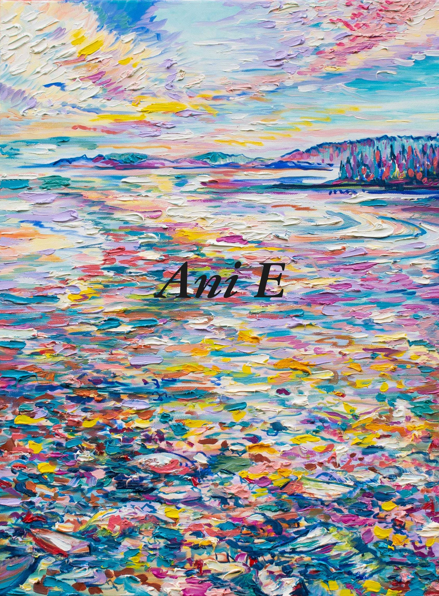 "The Bay" 2025 Original Oil on  Canvas