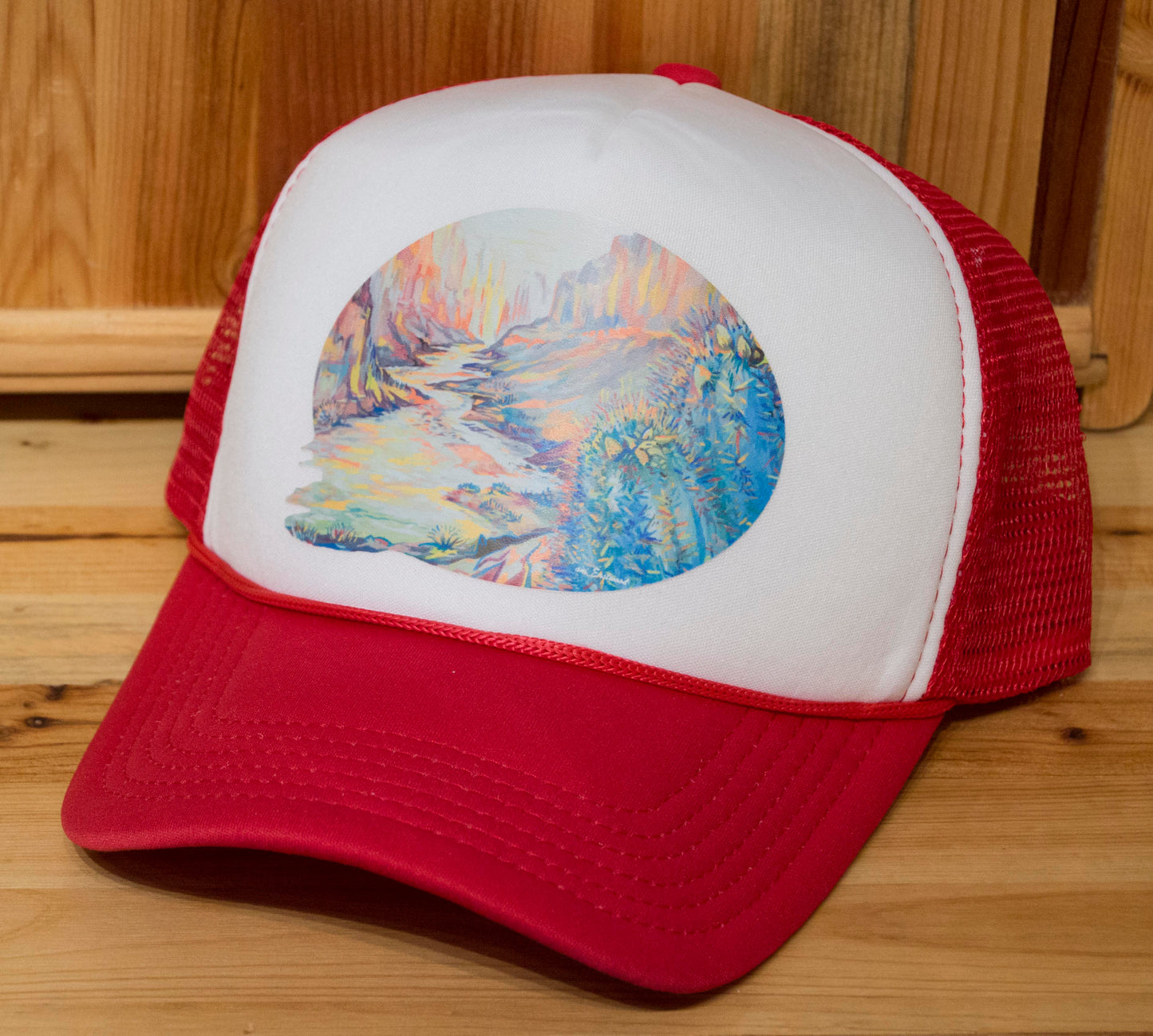 Grand Canyon Nankoweap Trucker Hat, Ani Eastwood