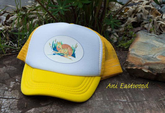 Baby/ Toddler Mama and Baby Deer Trucker Hat