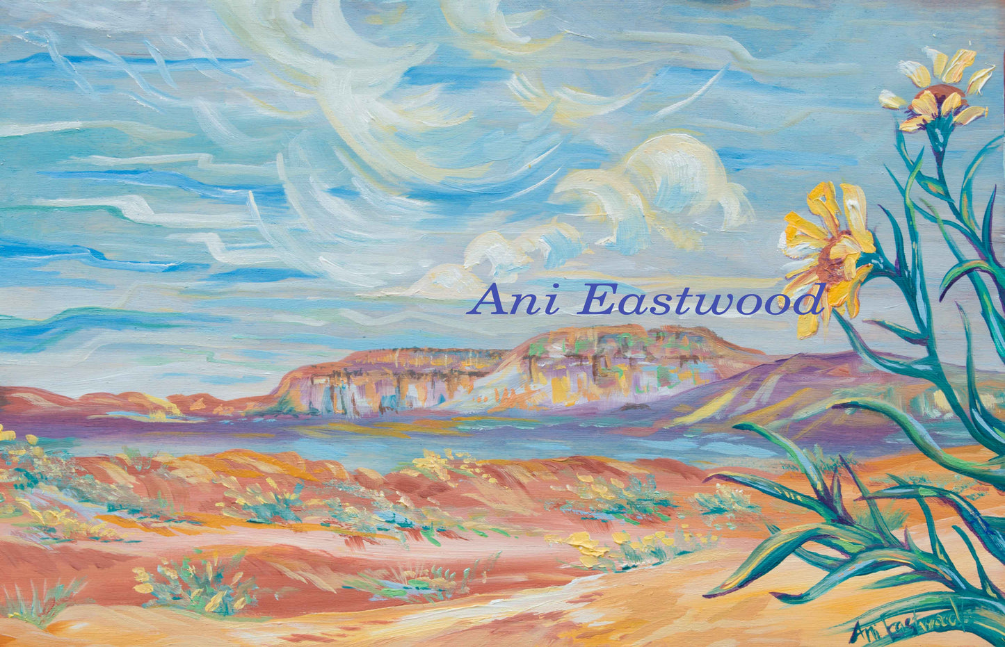 "Coral Pink Sand Dunes, Utah"  2019  Ani Eastwood