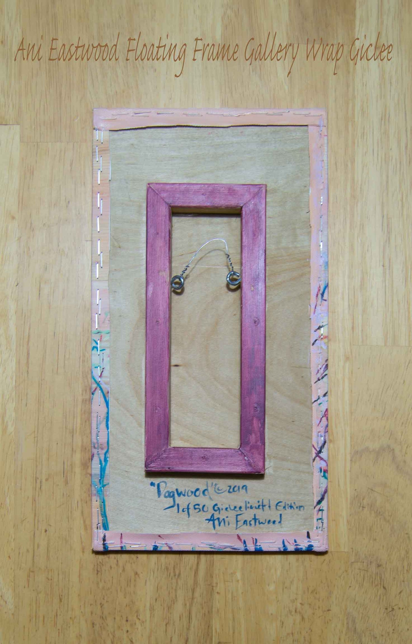 "Dogwood" Oil on Pine 2019 Ani Eastwood,