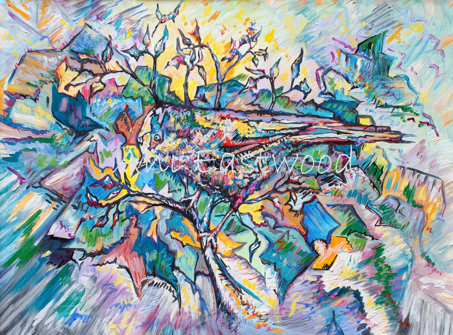 "Emulsion" Oil by Ani Eastwood 2024