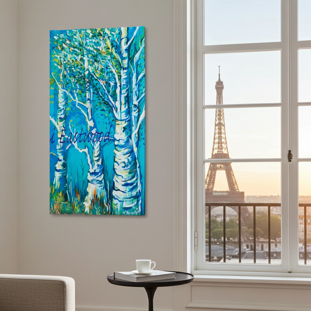 "Breathe it In" 2016 Ani Eastwood, Original and Giclee