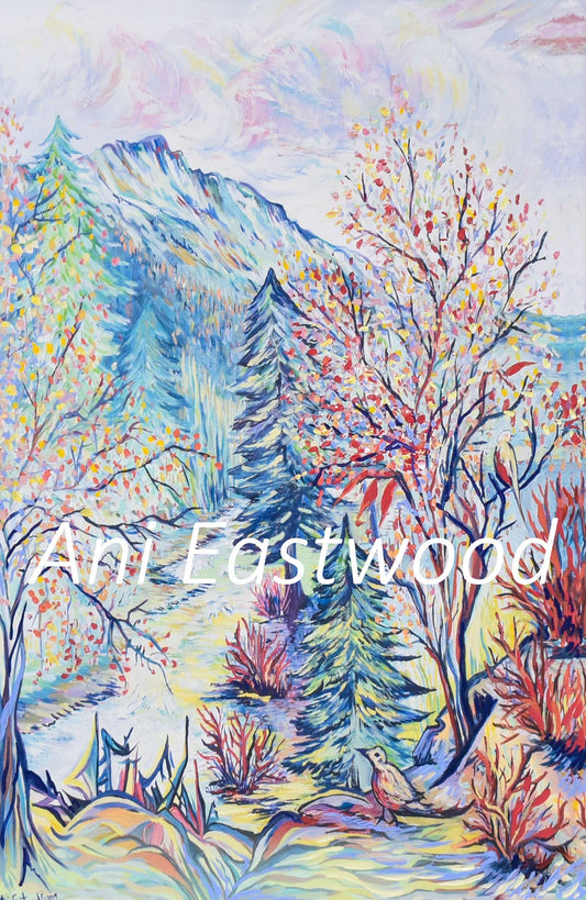 "Service Berries in Montana" 2014  Ani Eastwood