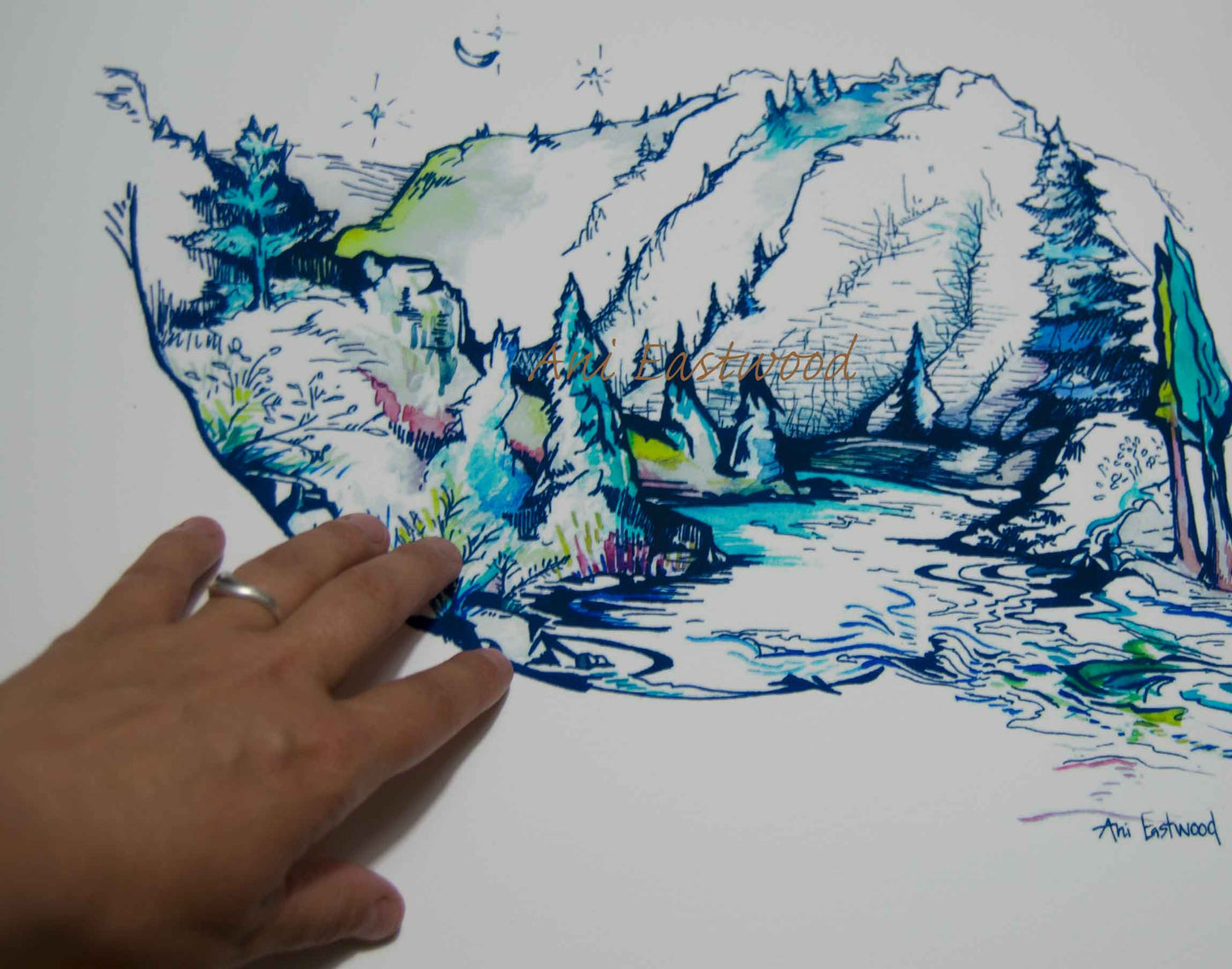 "On The Water" 2015  Ani Eastwood