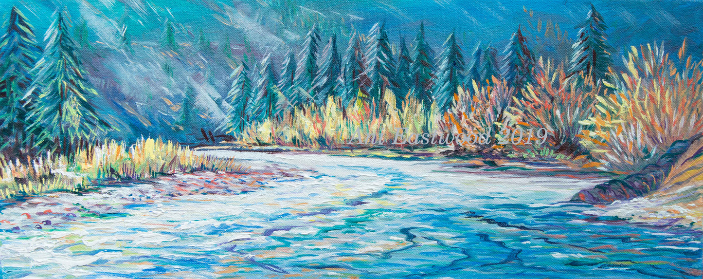 "Slow River" 2019 Ani Eastwood