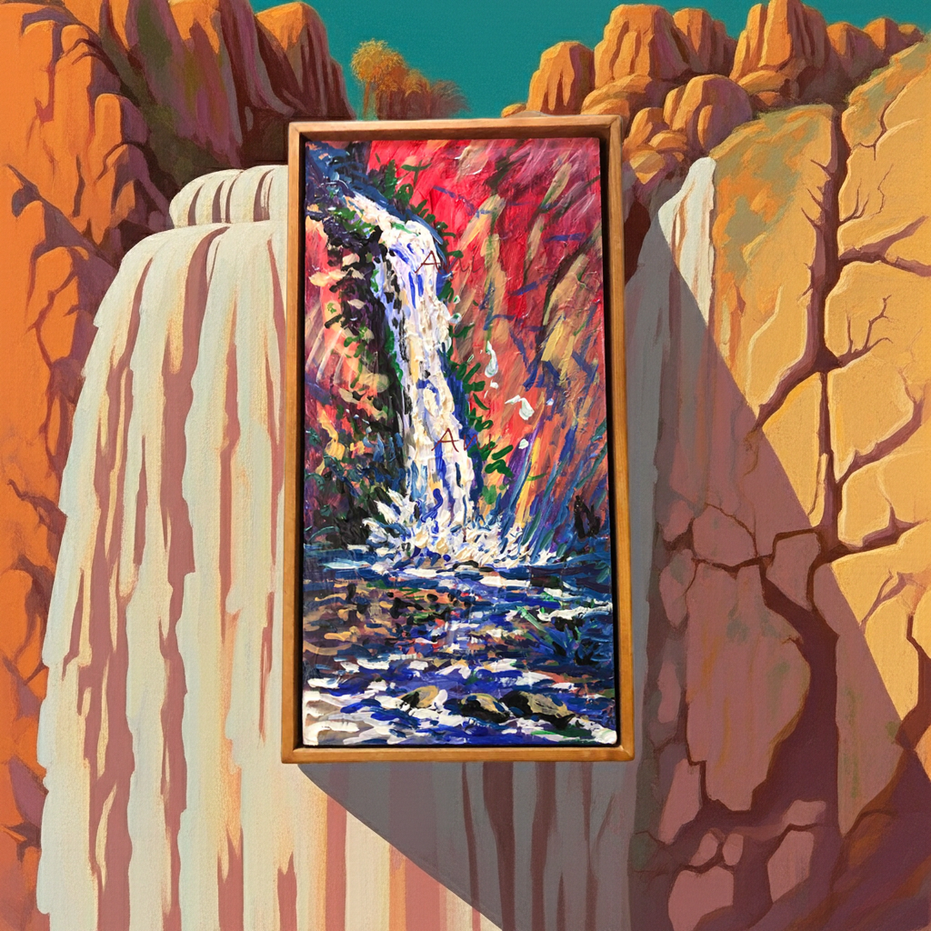 "Deer Creek Falls, Grand Canyon" Ani 2024