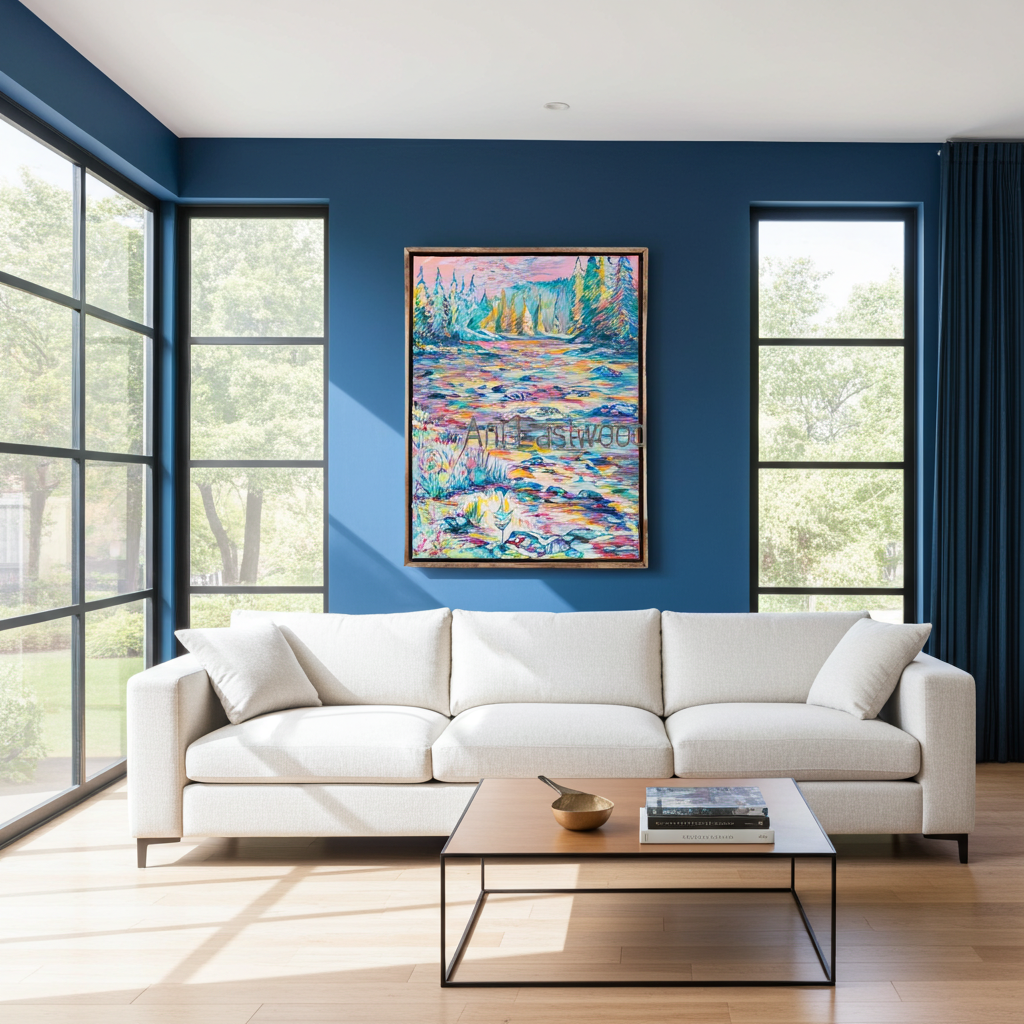 "Burn" Original Oil on Canvas Ani Eastwood